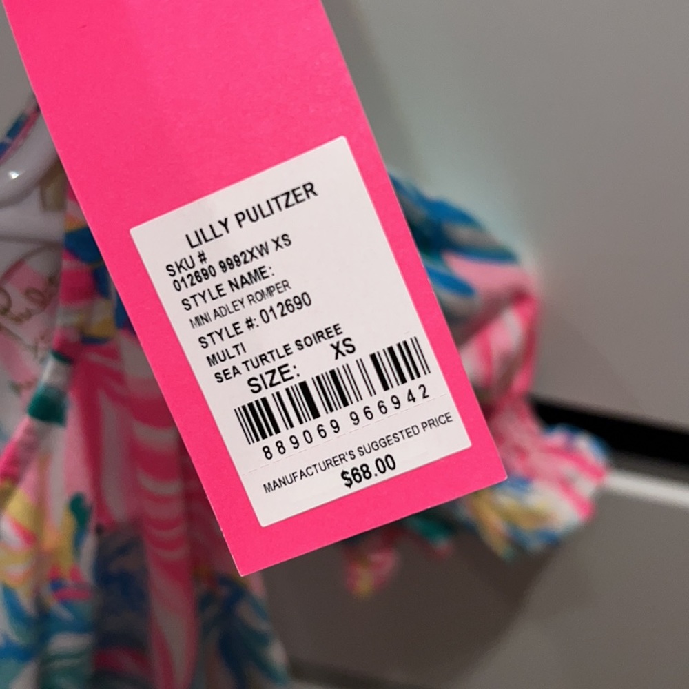 Lily Pulitzer size XS toddler romper/dress - Picture 3 of 4